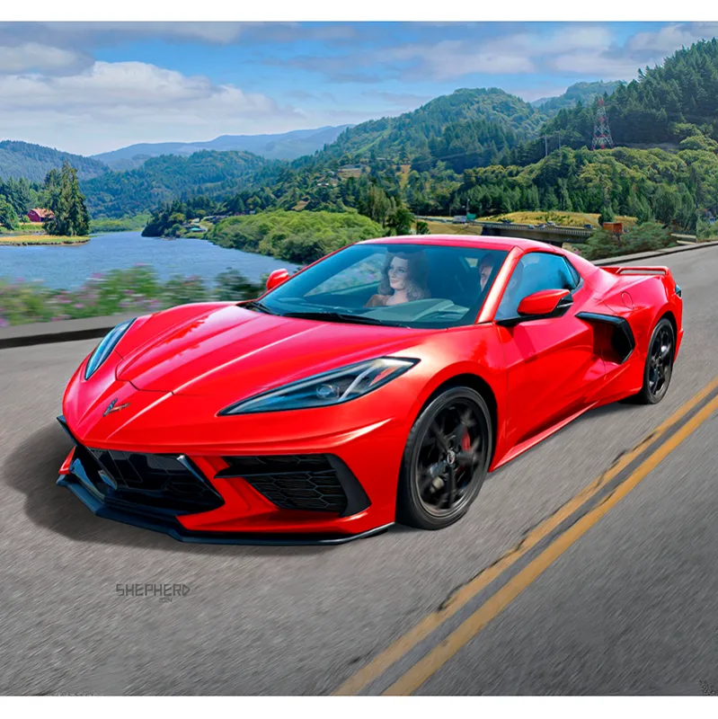 Immagine del prodotto 2: Revell Modellino Auto Corvette C8 Coupé 1:25