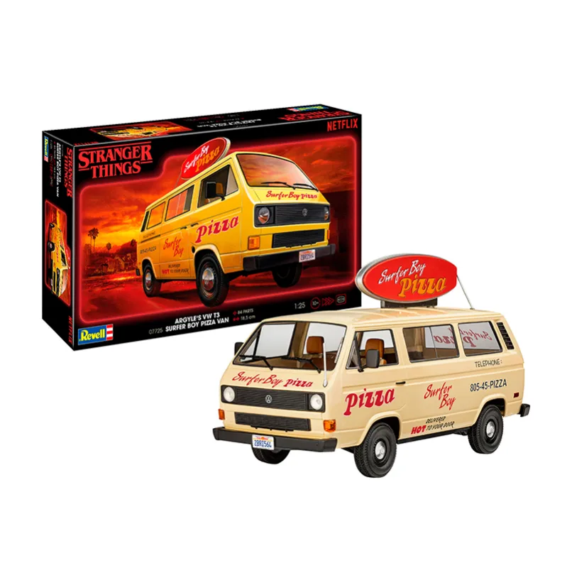 Product image 2: Revell Model VW T3 Bus "Surfer Boy": Stranger Things 1:25