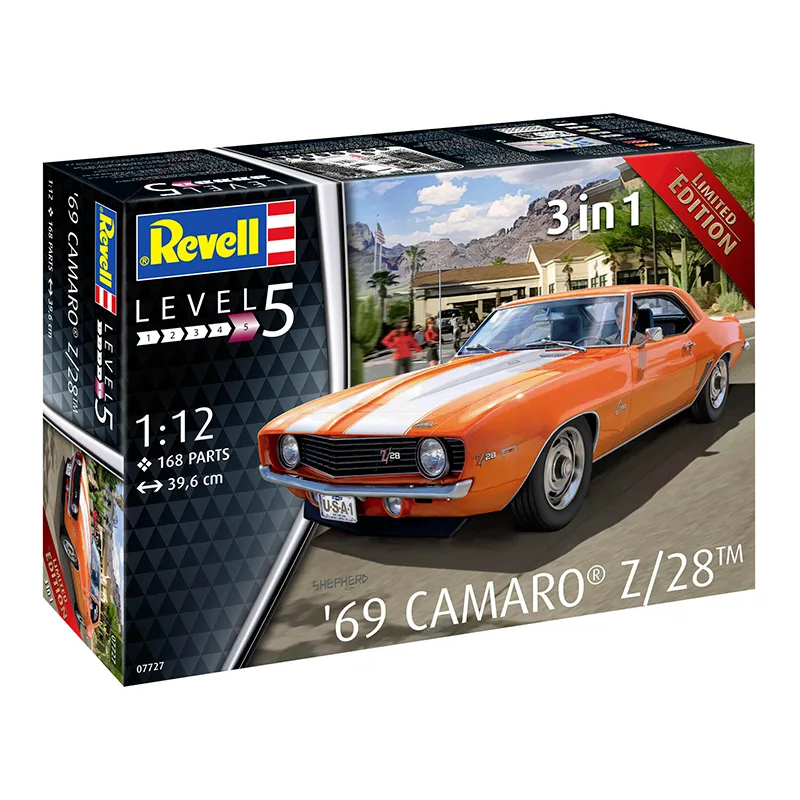 Revell Maqueta 69 Chevy Camaro 1:12