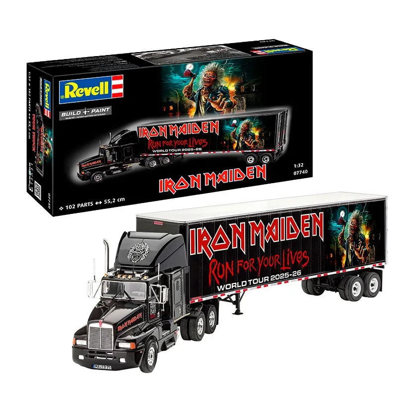 Revell Camión Tour Truck "Iron Maiden" (50th Anniversary) 1:32