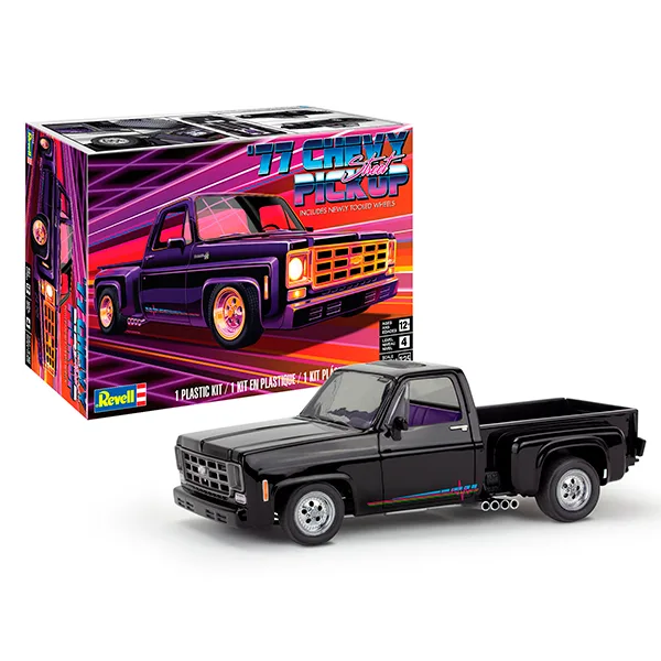 Revell 76 Chevy Squarebody Street Truck Car Model 1:24