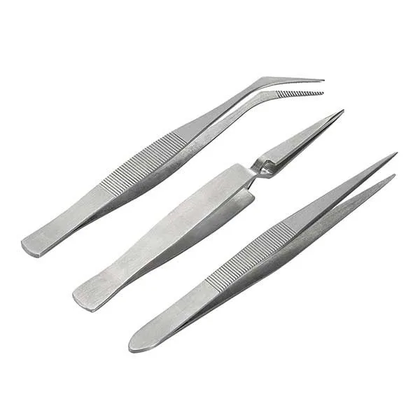 Revell Herramienta Set de pinzas (1x Straight/Curved/Self-Close)