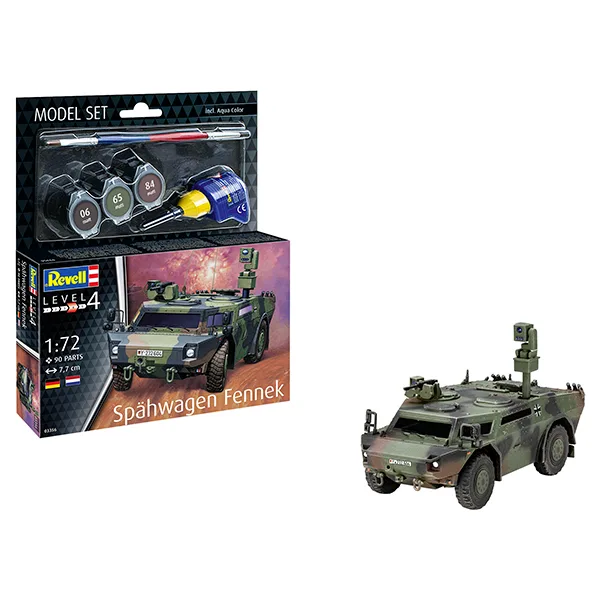 Revell Model Set Vehículo militar Spähwagen Fennek 1:72