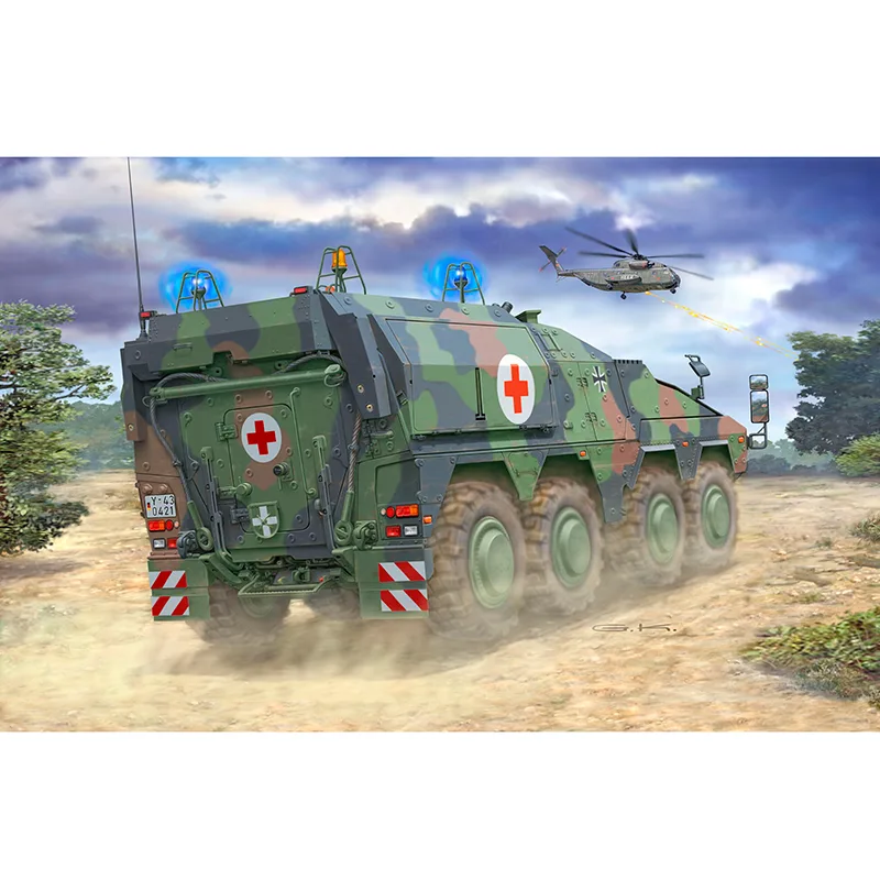 Revell Model Set Vehí­culo militar GTK Boxer sgSANKfz 1:72