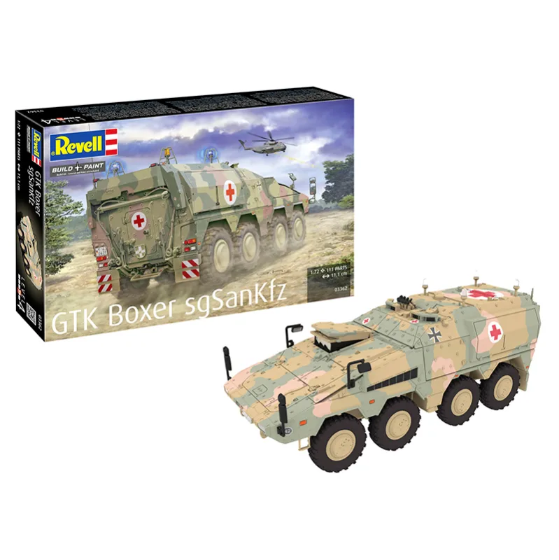 Product image 2: Revell Model Set GTK Boxer sgSANKfz Military Vehicle 1:72