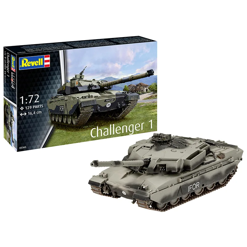 Revell Model Set  Tanque Challenger 1 1:72
