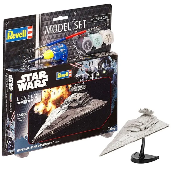 Revell Model Set Star Wars Imperial Star Destroyer 1:12300