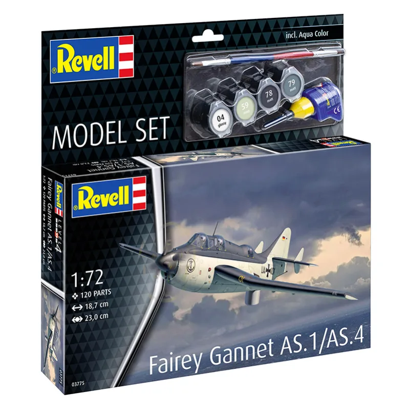 Product image 2: Revell Model Set Fairey Gannet AS.1/AS.4 Aircraft 1:72