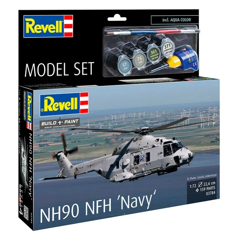 Product image 2: Revell Model Set NH90 NFH "Navy" Helicopter 1:72