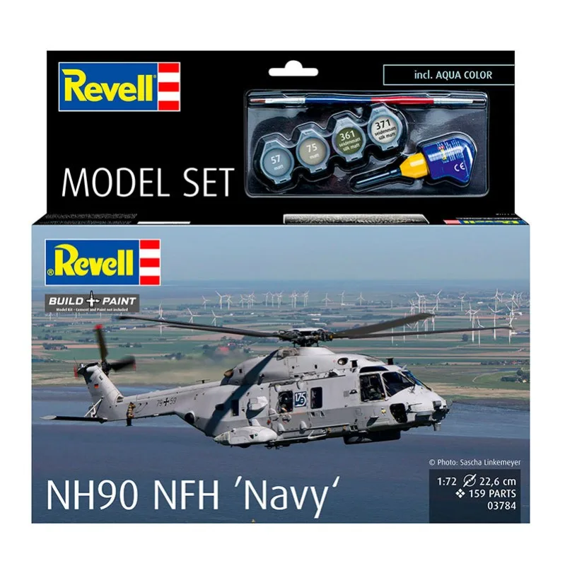 Product image 3: Revell Model Set NH90 NFH "Navy" Helicopter 1:72
