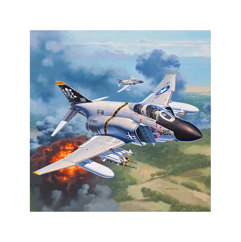 Immagine del prodotto 2: Revell Model Set Aereo F-4J Phantom II 1:72