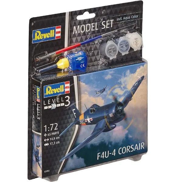 Revell Model Set Aereo F4U-4 Corsair 1:72
