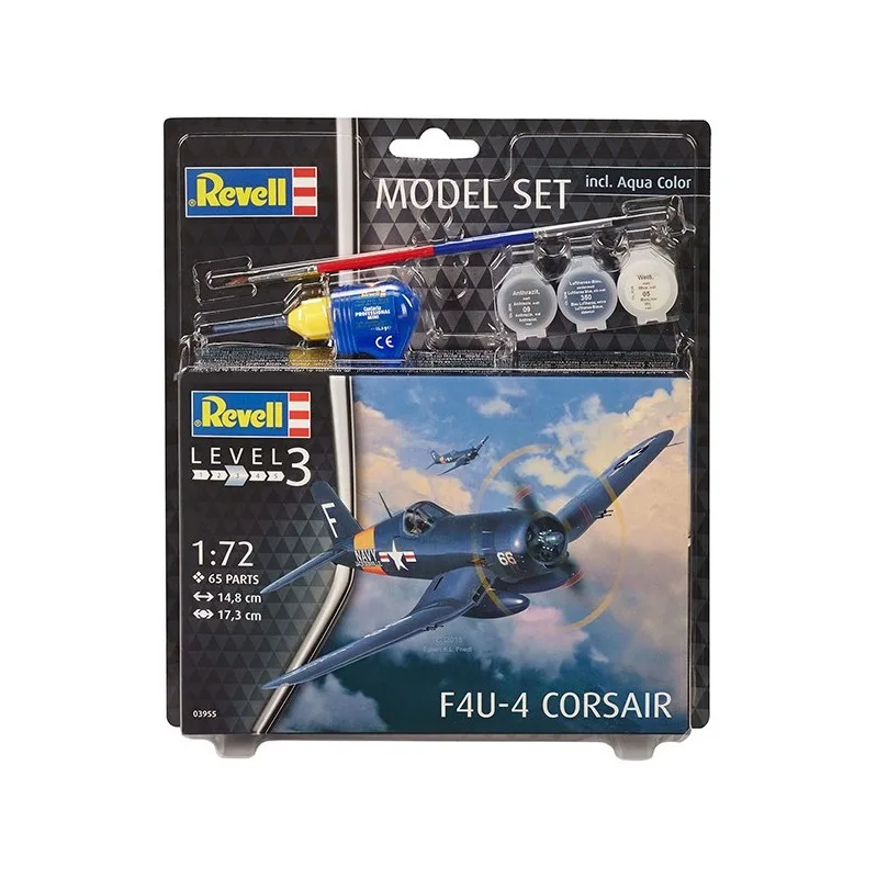 Immagine del prodotto 2: Revell Model Set Aereo F4U-4 Corsair 1:72