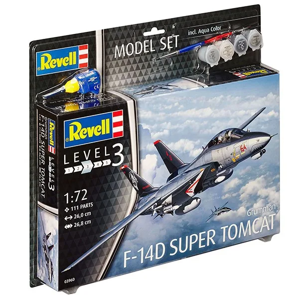 Revell Model Set Avión F-14D Super Tomcat 1:72