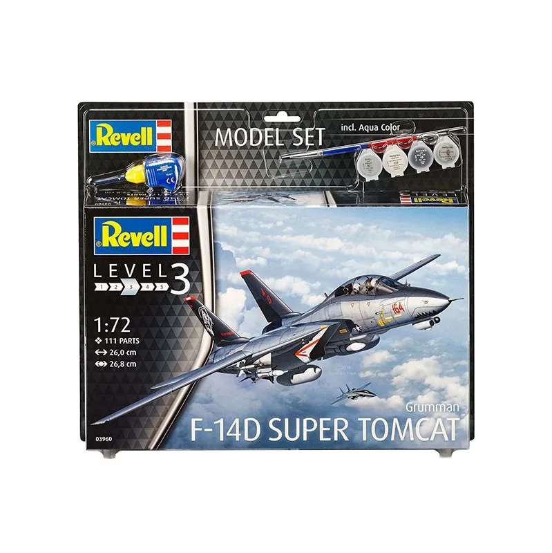 Immagine del prodotto 2: Revell Model Set Aereo F-14D Super Tomcat 1:72