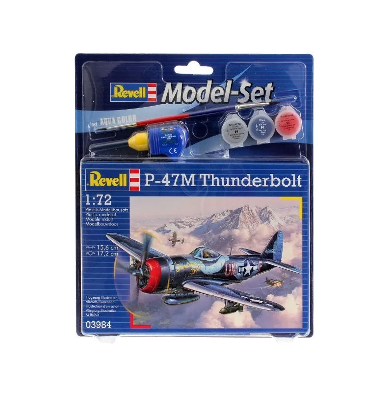 Immagine del prodotto 2: Revell Model Set Aereo P-47M Thunderbolt 1:72
