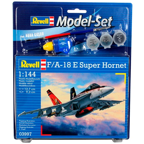 Revell Model Set Aereo F/A-18E Super Hornet 1:144