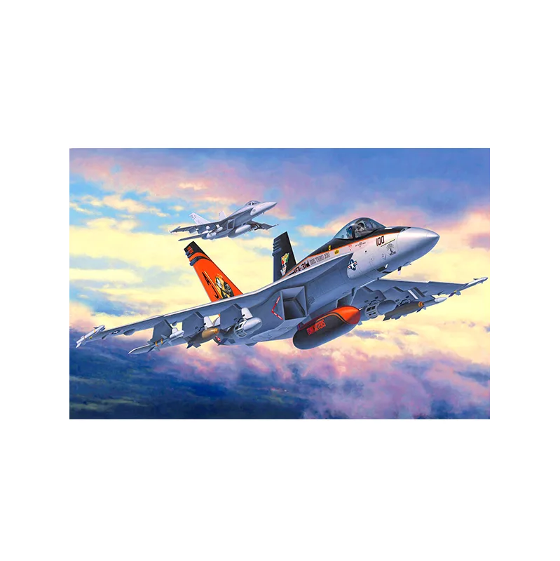 Product image 2: Revell Model Set F/A-18E Super Hornet Aircraft 1:144