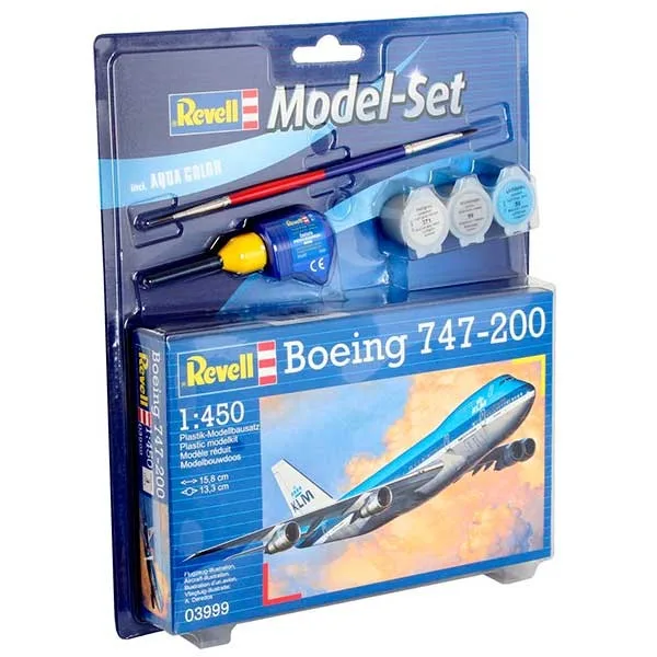 Revell Model Set Boeing 747-200 "KLM" Aircraft 1:450