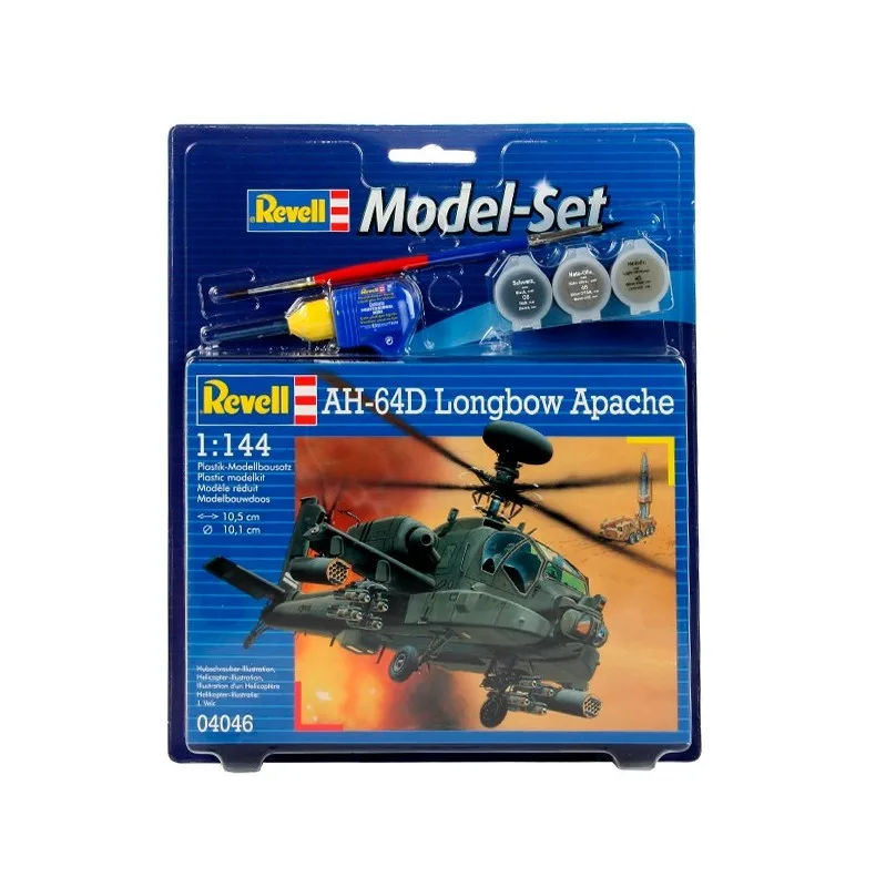 Product image 2: Revell Model Set AH-64D Longbow Apache Helicopter 1:144