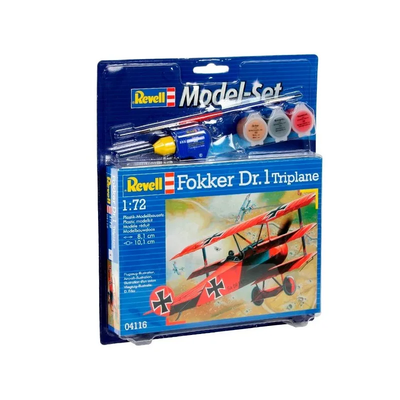 Product image 2: Revell Model Set Fokker DR.1 Triplane Aircraft 1:72