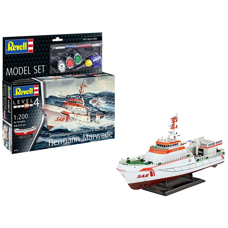 Revell Model Set S&R Vessel "Hermann Marwede" 1:200