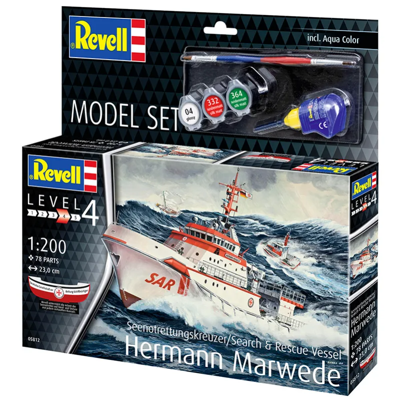 Product image 2: Revell Model Set S&R Vessel "Hermann Marwede" 1:200