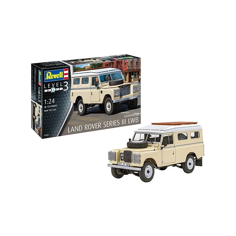 Product image 4: Revell Model Set Car Land Rover Series III LWB (commercial) 1:24