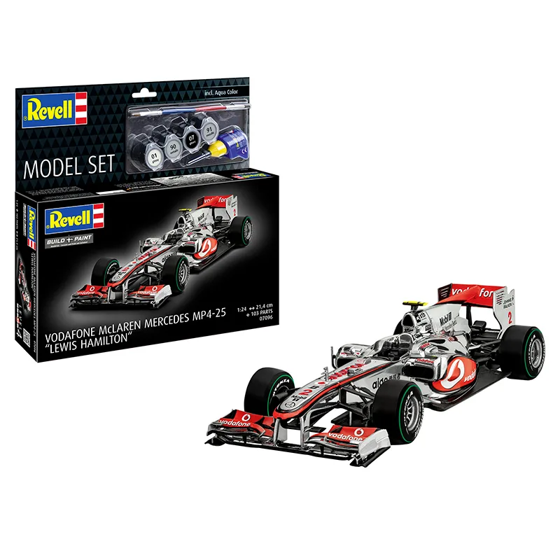 Revell Vodafone Coche McLaren Mercedes MP4-25 "L. Hamilton" 1:24