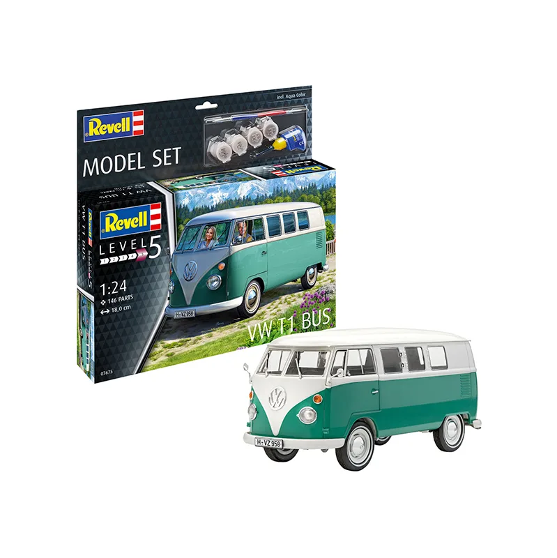 Product image 2: Revell Model Set VW T1 Bus Van 1:24