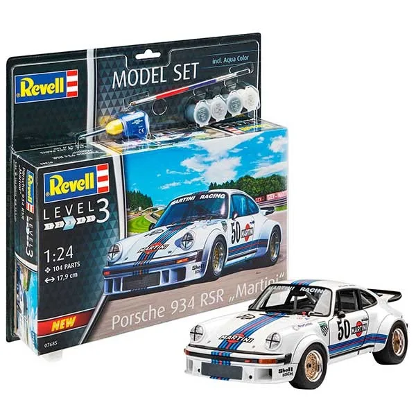 Revell Model Set Coche Porsche 934 RSR "Martini Racing" 1:24