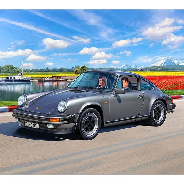 Revell Model Set Coche Porsche 911 Carrera 3.2 Coupé G-Model 1:24