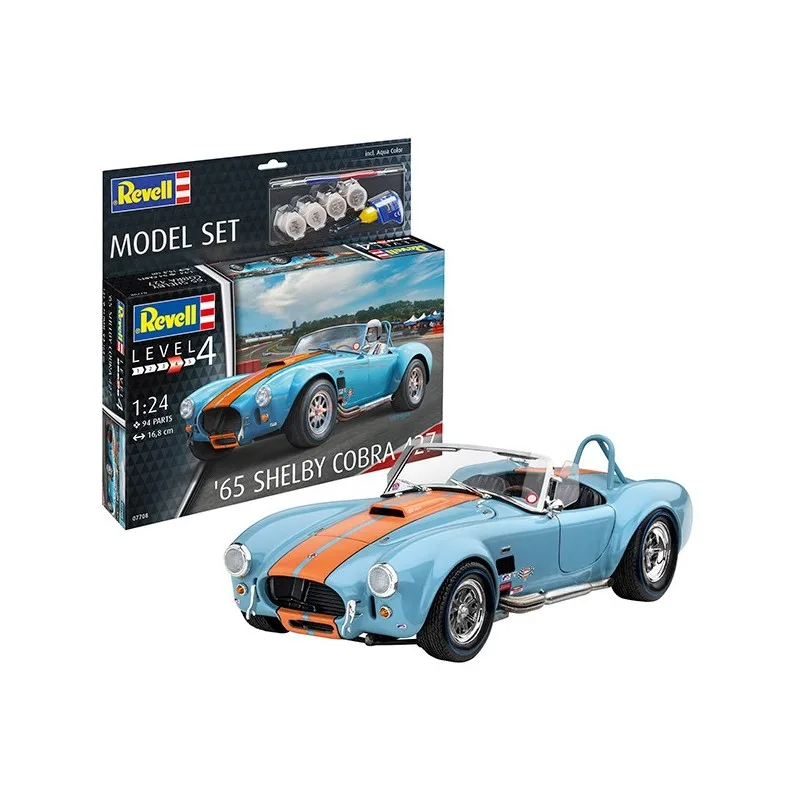Product image 2: Revell Model Set 65 Shelby Cobra 427 Car 1:24