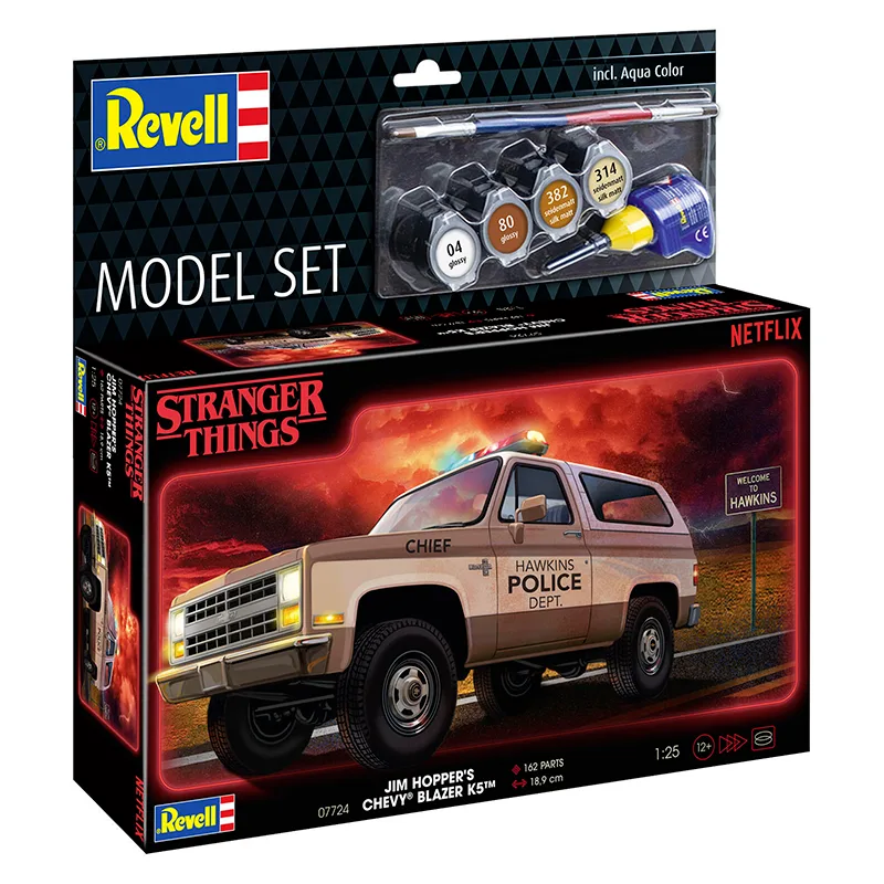 Revell Model Set 1985 Chevrolet K5 Blazer: Stranger Thing 1:25