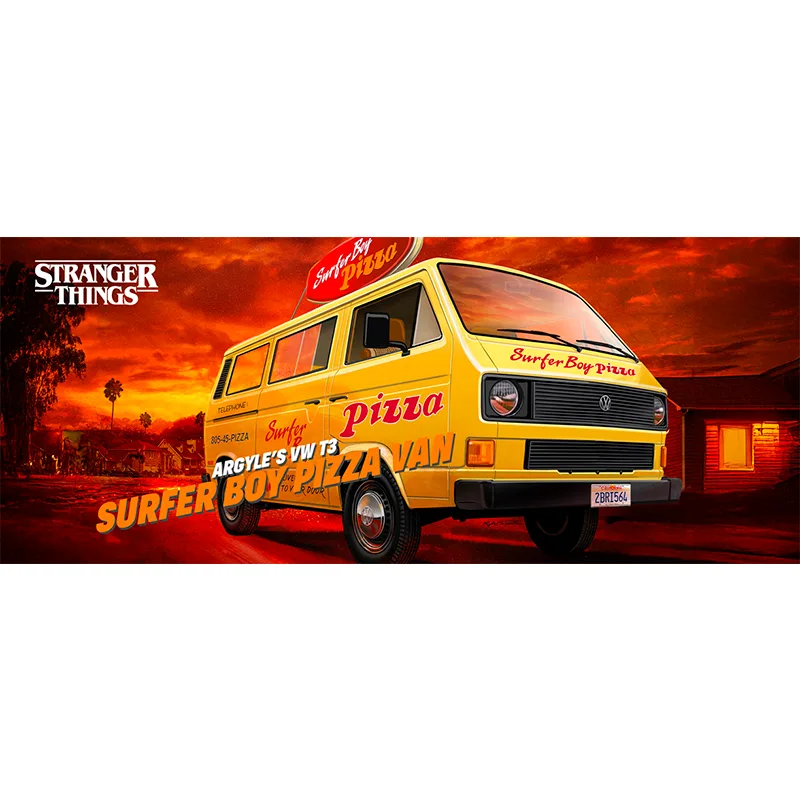 Revell Model Set VW T3 Bus "Surfer Boy": Stranger Things 1:25