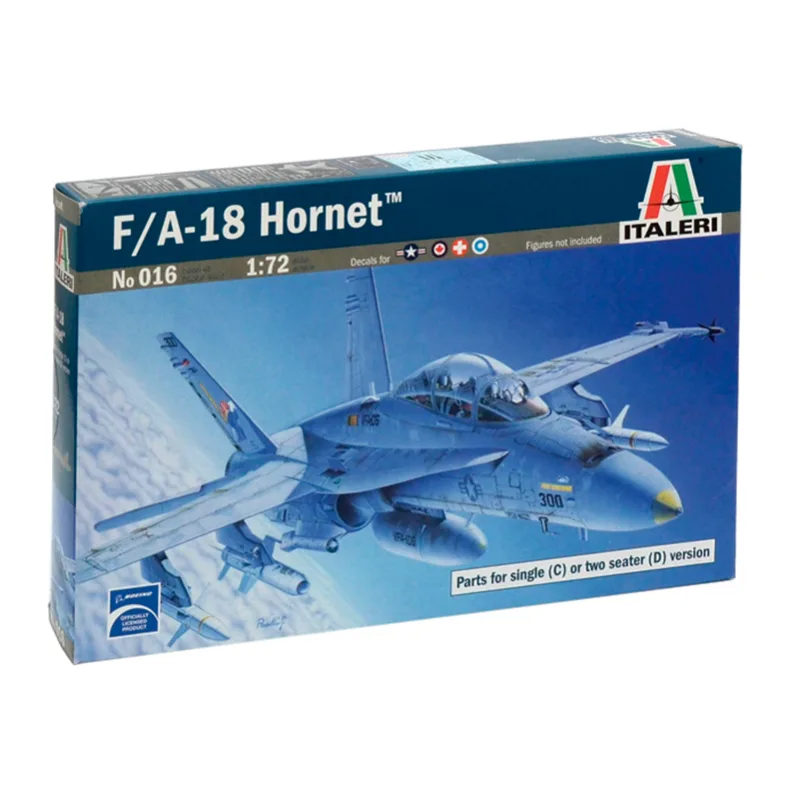 Immagine del prodotto 2: Italeri Aereo F/A-18C/D Wild Weasel 1:72