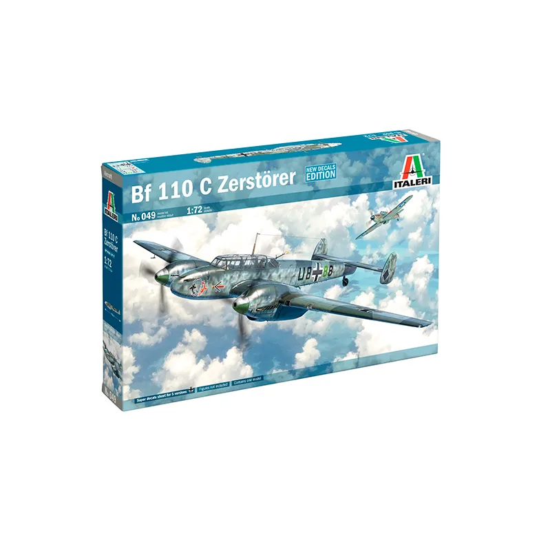 Immagine del prodotto 2: Italeri Aereo Bf-110 C3/C4 Zerstörer 1:72