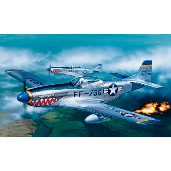 Italeri Avión F-51D Mustang 1:72