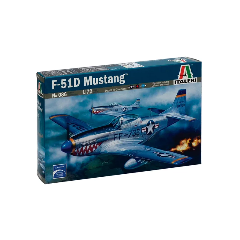 Product image 2: Italeri F-51D Mustang Aircraft 1:72