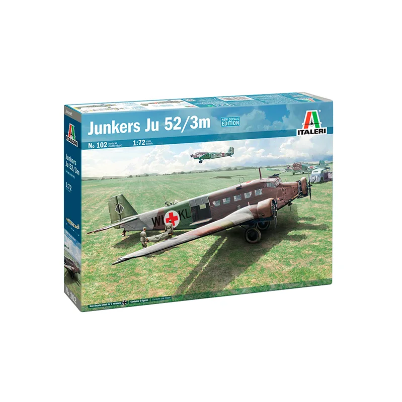 Product image 2: Italeri Ju-52/3m Aircraft 1:72