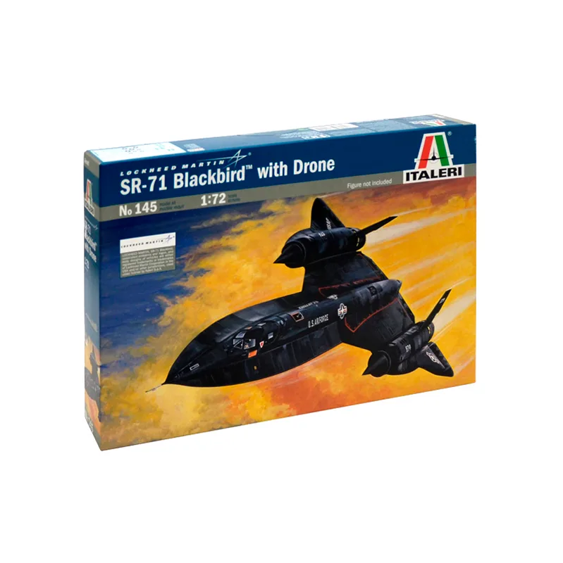 Immagine del prodotto 2: Italeri Aereo SR-71 Blackbird with Drone 1:72