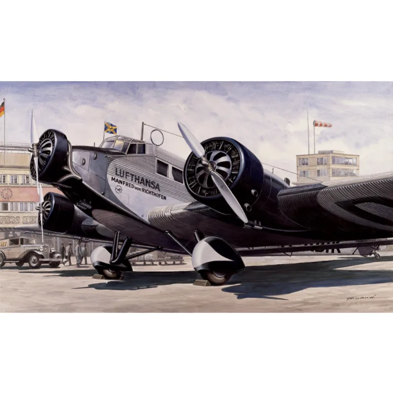 Product image 3: Italeri Junkers Ju 52 3/m Tante Ju Aircraft 1:72