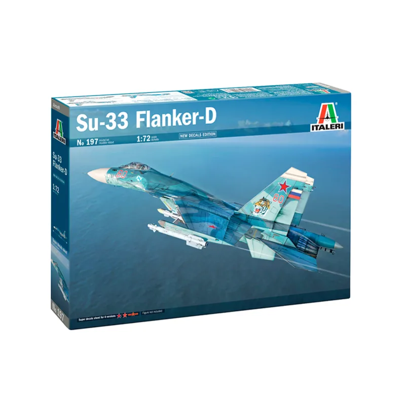 Immagine del prodotto 2: Italeri Aereo Su-33 Flanker-D 1:72
