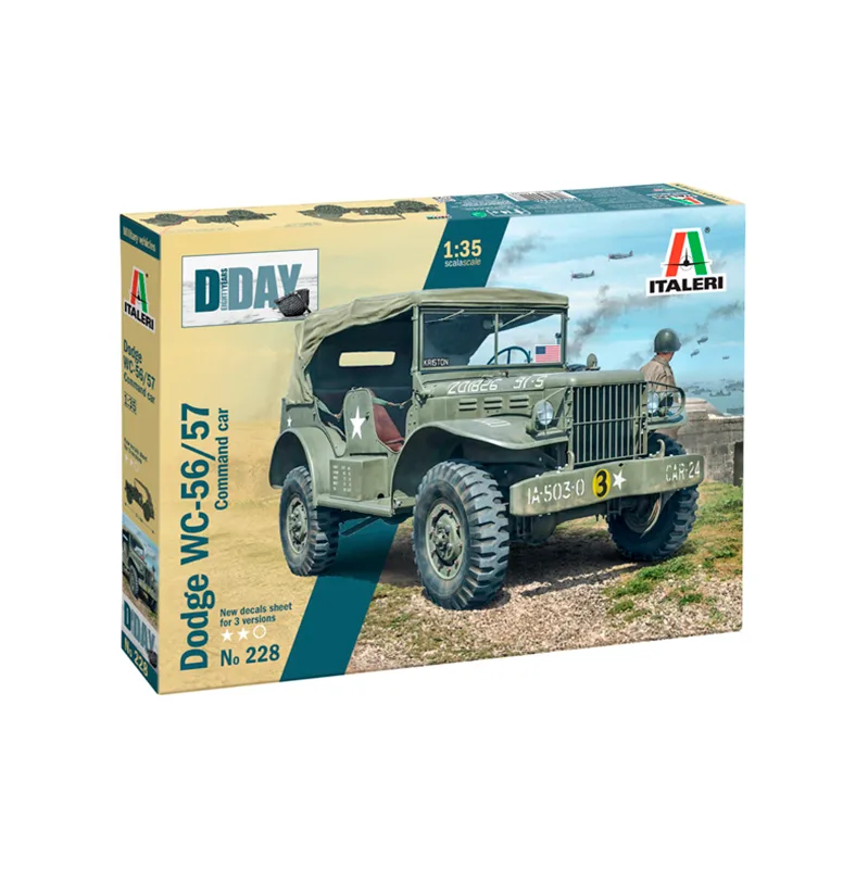 Product image 2: Italeri Dodge WC-56/57 Military Vehicle 1:35