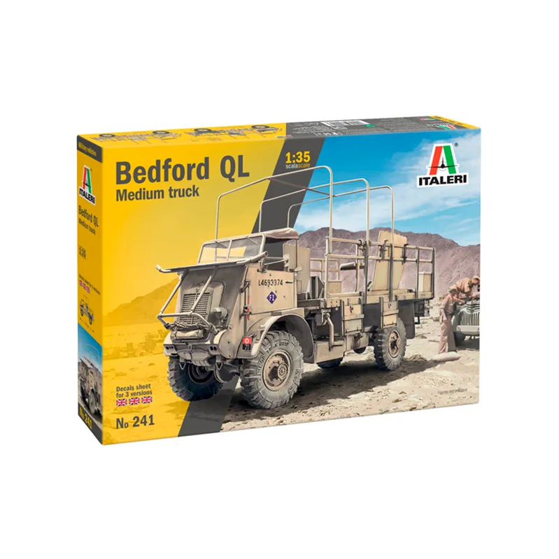 Product image 2: Italeri Bedford QL Medium Truck Military Vehicle 1:35
