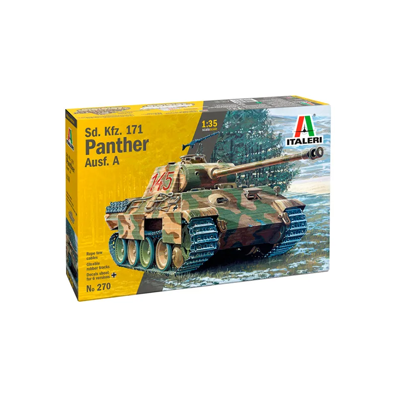 Imagen del producto 2: Italeri Tanque Sd. Kfz. 171 Panther Ausf. A 1:35