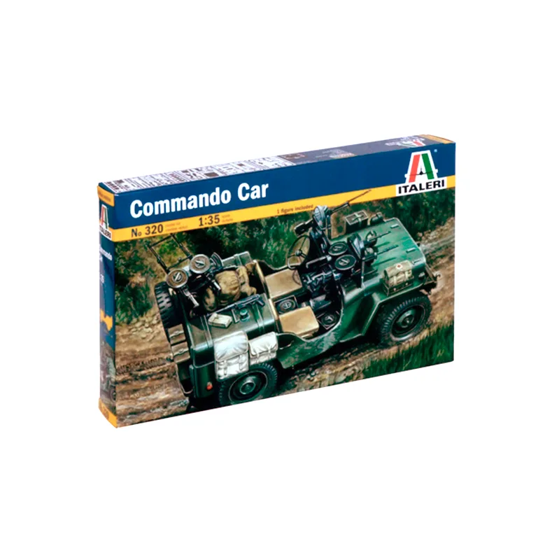 Imagen del producto 2: Italeri Vehículo Militar Commando Car 1:35