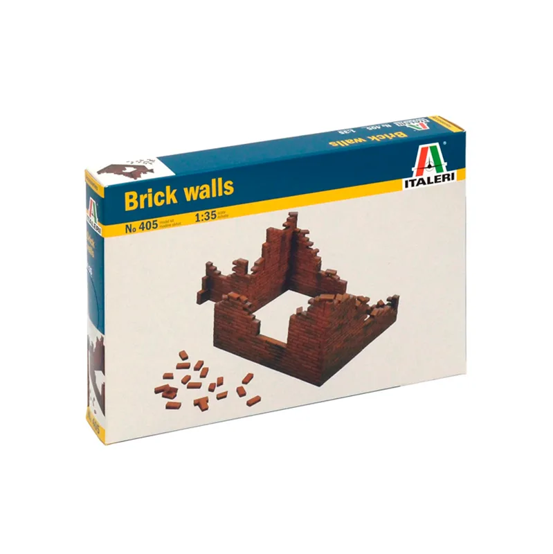Imagen del producto 2: Italeri Accesorios Brick walls 1:35