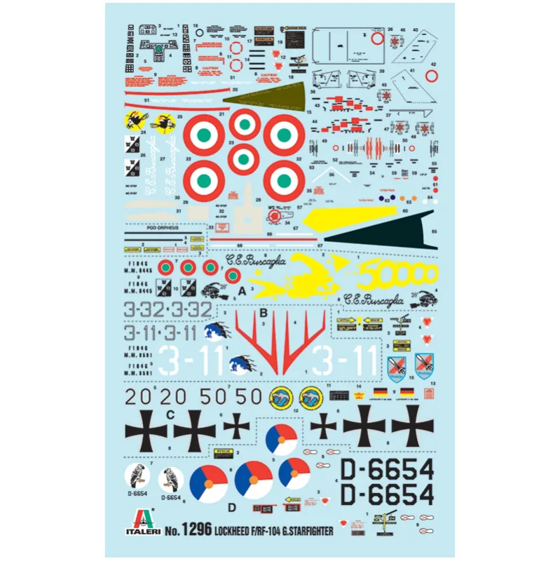 Product image 2: Italeri F-104G Starfighter Airplane 1:72