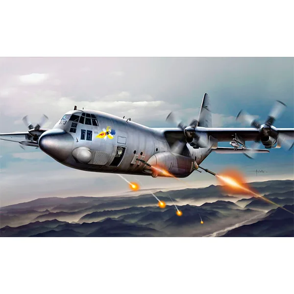 Italeri AC-130H Spectre Airplane 1:72